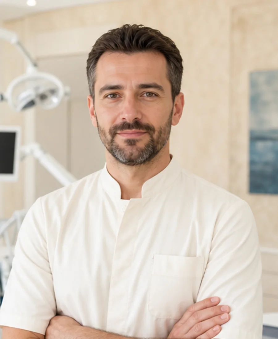 Fikcionalni portret: dr. med. dent. Marko Vidan, Doktor dentalne medicine